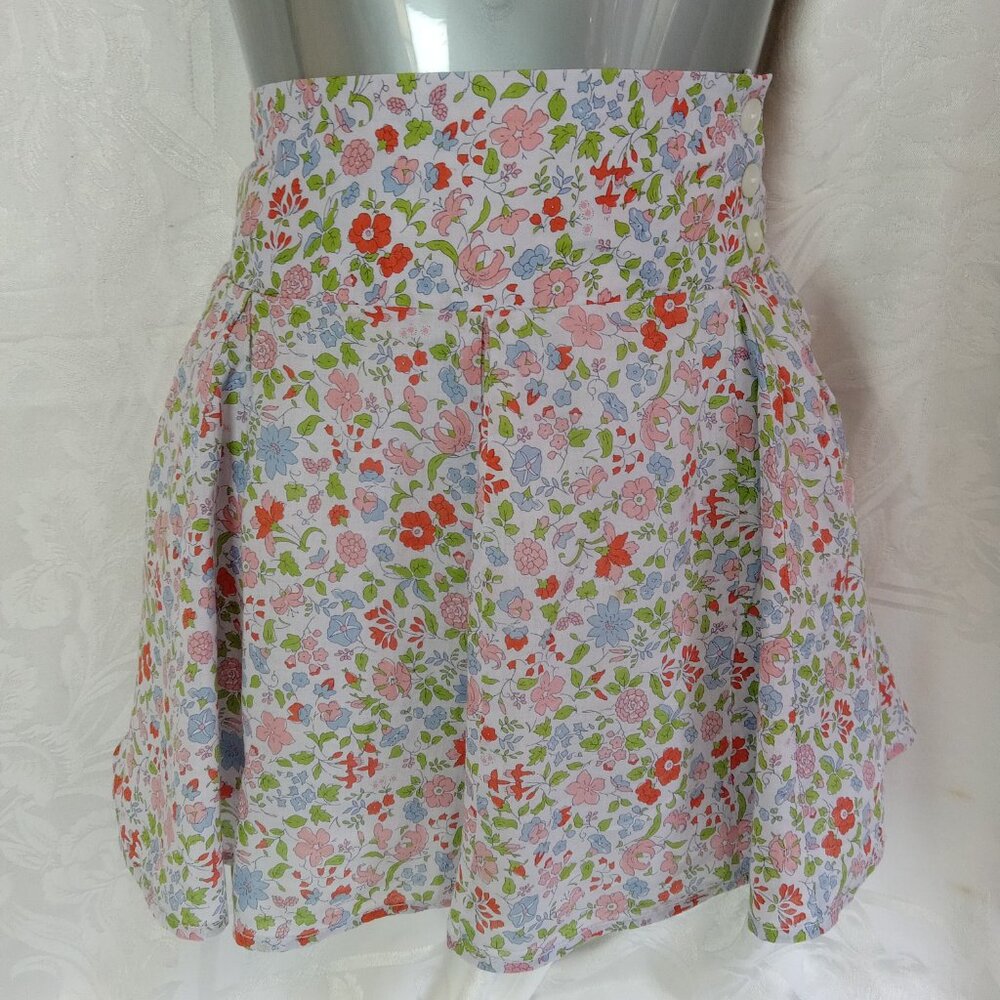Amercian Eagle Oufitters Light Cotton Floral Flower Skirt Sz Small Y2K Pink Blue